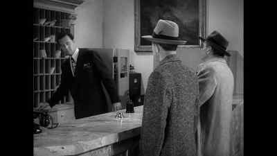 Mr Harwood, please.
Captain Hendrickson calling. - The Blue Dahlia
