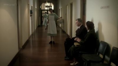 Mr Hobson.
Would you like to come through? - Call the Midwife