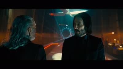 Mr. John Wick in the flesh. The Baba Yaga. Must be Christmas, ja? - John Wick: Chapter 4