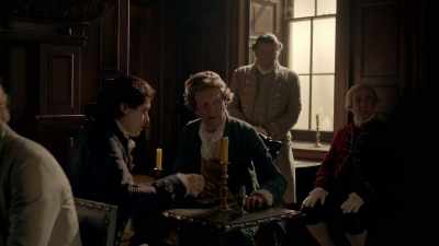 Mr Lennox!
(MEN MUTTER DISAPPROVINGLY) - Harlots
