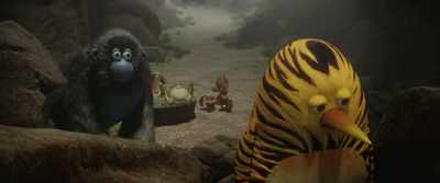 Mr. Maurice must save
little tiger. - The Jungle Bunch