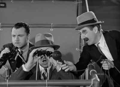 Mr. Morgan, would
you mind telling - A Day at the Races