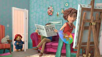 Mr. and Mrs. Brown, do you mind
if I borrow your oven gloves? - The Adventures of Paddington