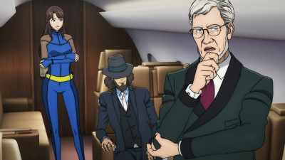- Mr Nagaishi.
- Hmm… - LUPIN THE 3rd vs. CAT'S EYE