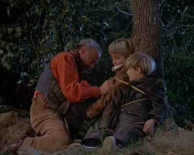"Mr. Parteg.
Sorry we spoiled your hol"-- - Land of the Giants