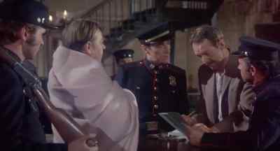 Mr. Perkins, this man claims
he's the treasury inspector. - Sam Whiskey