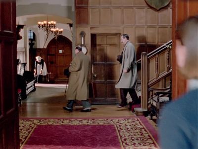 Mr Poirot, Chief Inspector
Japp, must you go so soon? - Agatha Christie's Poirot