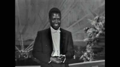 Mr. Poitier is the first
Negro to win such a high award, - Sidney