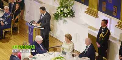 Mr. President, 25 years ago, - Quintessentially Irish