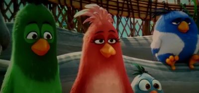 Mr Red we are a happy happy bird community - The Angry Birds Movie