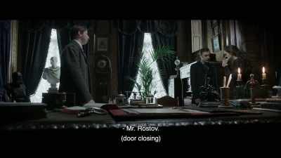 - Mr. Rostov.
(door closing) - The Ninth