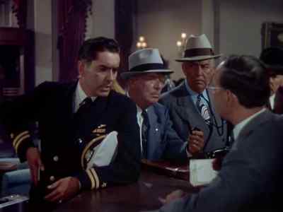 - Mr. Simmons, did she leave
any forwarding address?
- Yes, sir. - Crash Dive