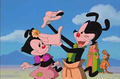 Mr Spielberg loves this shot - Animaniacs: Wakko's Wish