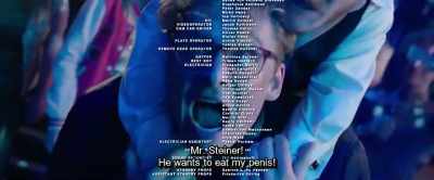 Mr. Steiner!
He wants to eat my penis! - Hot Dog