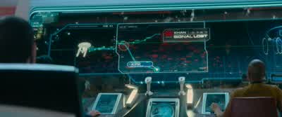 Mr. Sulu, did we lose Khan? I don't know, Commander. I'm having trouble tracking him in all this deb - Star Trek Into Darkness