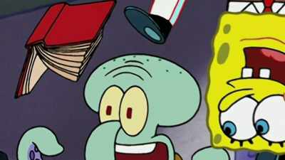 Mr. Tentacles may not
have even noticed it, - SpongeBob DocuPants