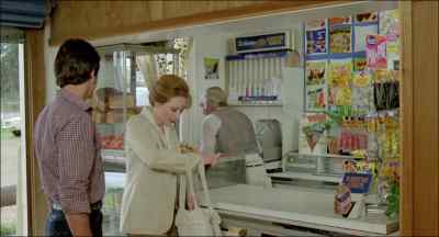 - Mr. Thompson, hello.
- Hello, Missus... oh, I've got your order ready. - Tim