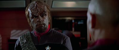 Mr Worf do you remember your zero g combat training - Star Trek: First Contact