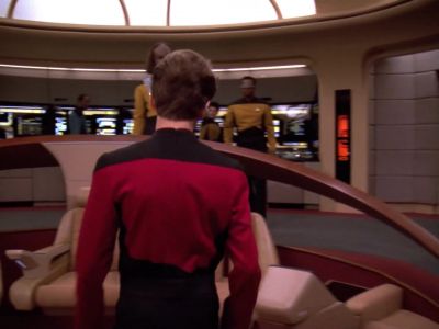 Mr. Worf, prepare to launch
a class-four probe - Star Trek: The Next Generation
