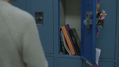 She doesn't have any stickers or pictures inside. - 13 Reasons Why