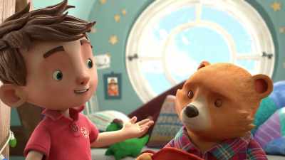 -Mrs. Bird makes them for us.
-No one makes better pancakes! - The Adventures of Paddington