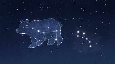 [Mrs. Bird] Which means that one there
is Ursa Minor. - The Adventures of Paddington
