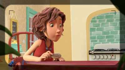 Mrs. Brown, in her natural habitat, - The Adventures of Paddington