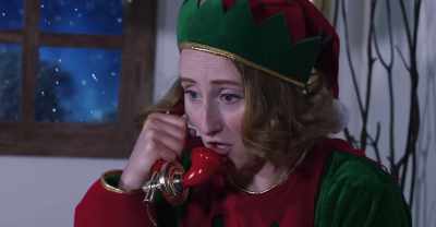 Mrs. Claus says that she
thinks that you dropped it, - The Key to Christmas