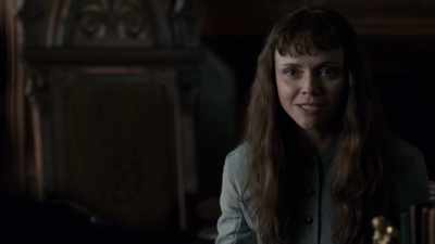 Mrs. Cotter, they...
They stripped her naked - Escaping the Madhouse: The Nellie Bly Story