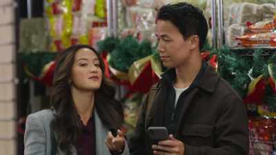 Mrs. Fung's husband
is the butcher, - A Big Fat Family Christmas