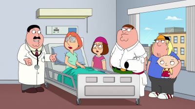 Mrs. Griffin, the
surgery was a success. - Family Guy