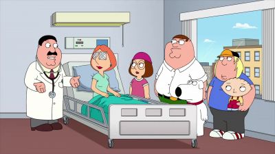 Mrs Griffin the surgery was a success - Family Guy