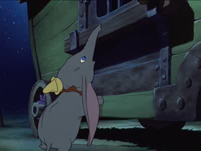 Mrs. Jumbo. I hope she's in. Someone to see ya. - Dumbo