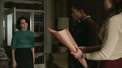 Mrs. Kennedy is now
in Washington - Godfather of Harlem