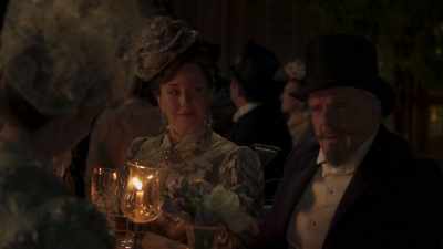 Mrs. McAllister is as happy as a clam - The Gilded Age