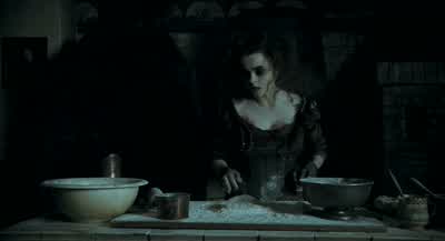 Mrs Mooney has a pie shopDoes a business but I noticed something weirdLately all her neighbor'' cats have disappearedHave to hand it to her What I calls enterprisePoppin' pussies into piesWouldn't do in my shopJust the thought of it's enough to make you - Sweeney Todd: The Demon Barber of Fleet Street