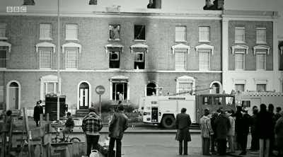 Mrs. Ruddock maintains that
the fire was around the window, - Uprising