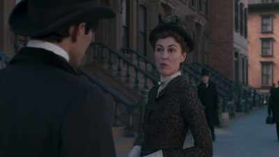 Mrs. Russell is out, - The Gilded Age