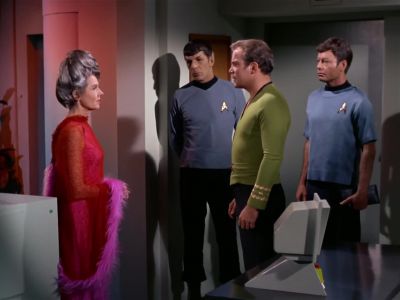 Mrs. Sarek, I'm sorry to disturb you. - Star Trek