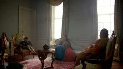 MRS SCANWELL:
..and its vile...
(DOOR OPENS) - Harlots