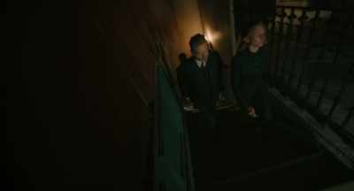 Ms. Alicia's room is up here. - A Haunting in Venice