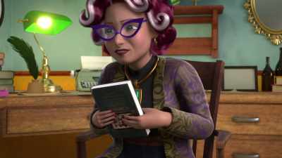 Ms. Charles, Drue,
someone was chasing Peggy. - Barbie: A Touch of Magic