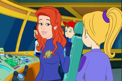 Ms. Frizzle, does the bus
have a mesopelagic mimicry button? - The Magic School Bus Rides Again