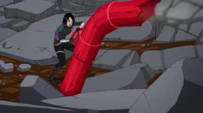-MS. MARVEL: Daisy.
-(GRUNTS) - Marvel Rising: Secret Warriors