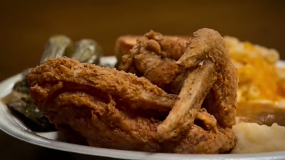 Ms. Maxine started this restaurant
with only one stove and one table. - Searching for Soul Food