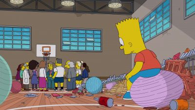 Ms. Peyton, please don't
give up on this school - The Simpsons