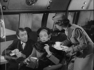Ms Teasdale would you like your coffee in your own seat - No Highway in the Sky