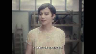 - Much better. 
- So, who's the gunshot for? - Irma Vep