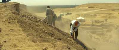 [muezzin calling over loudspeaker] - Secrets of the Saqqara Tomb