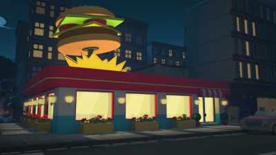 -[muffled explosion]
-[people screaming] - LEGO City Adventures